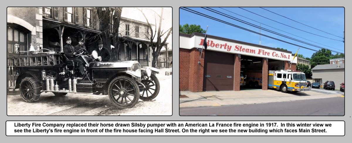 Liberty Fire Company - Then and Now